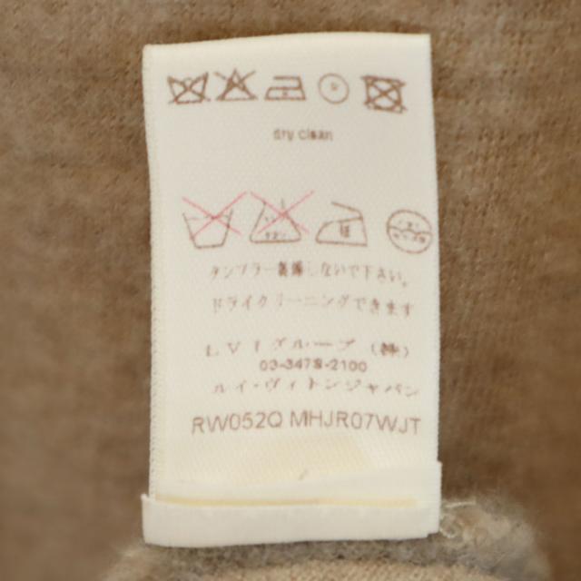 ルイヴィトン イタリア製 カシミヤブレンド 長袖 セーター M ブラウン