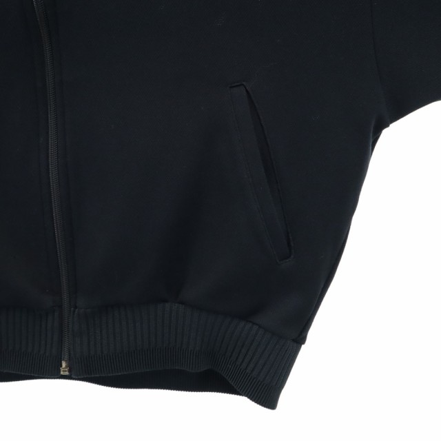 アディダス 80s デサント製 オールド トレフォイルロゴ 長袖 ジップジャケット M ブラック adidas ジャージ レディースの通販は