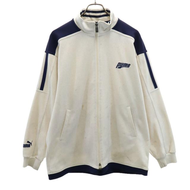 90s PUMA トラックジャケット ヒットユニオン USA ネイビー 赤 M 激