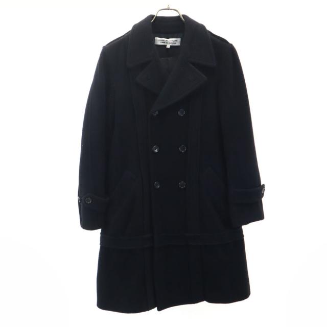 コムデギャルソンコムデギャルソン 2005年 日本製 ウールブレンド ダブル コート M Comme des Garcons Comme des Garcons レディースの通販は