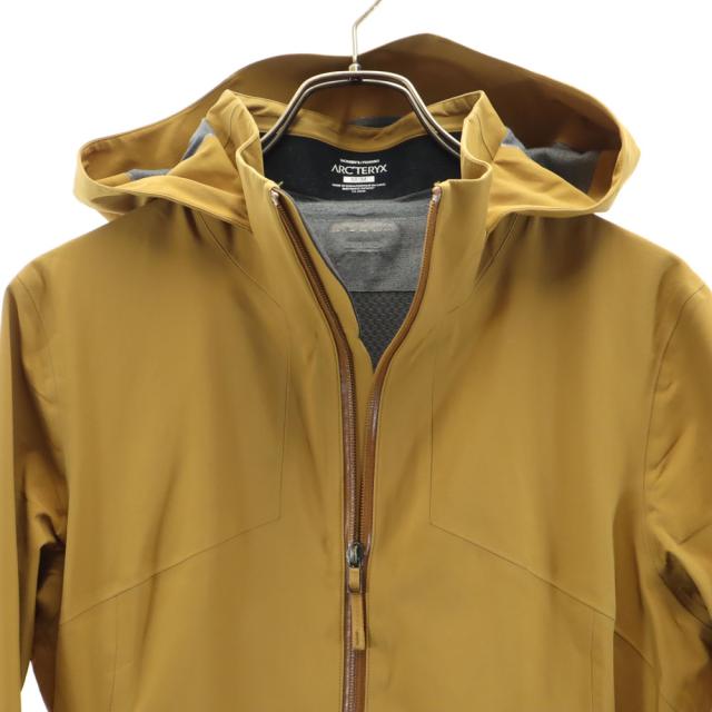 アークテリクス GORE-TEX レインコート M イエロー ARC’TERYX アウトドア サンプル レディース_4