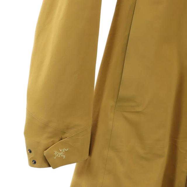 アークテリクス GORE-TEX レインコート M イエロー ARC’TERYX アウトドア サンプル レディース_5