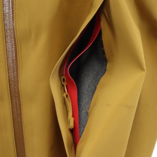 アークテリクス GORE-TEX レインコート M イエロー ARC’TERYX アウトドア サンプル レディース_7