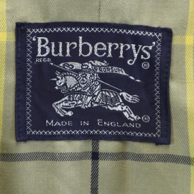 バーバリーズ 90s 英国製 オールド ステンカラーコート ベージュ