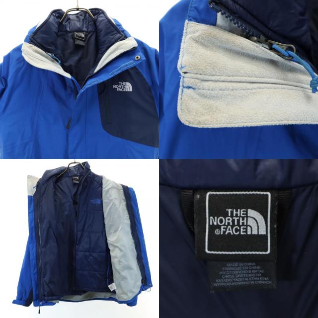 ノースフェイス NP51429 アウトドア 中綿ジャケット S ブルー THE NORTH FACE ライナー付き メンズ_8