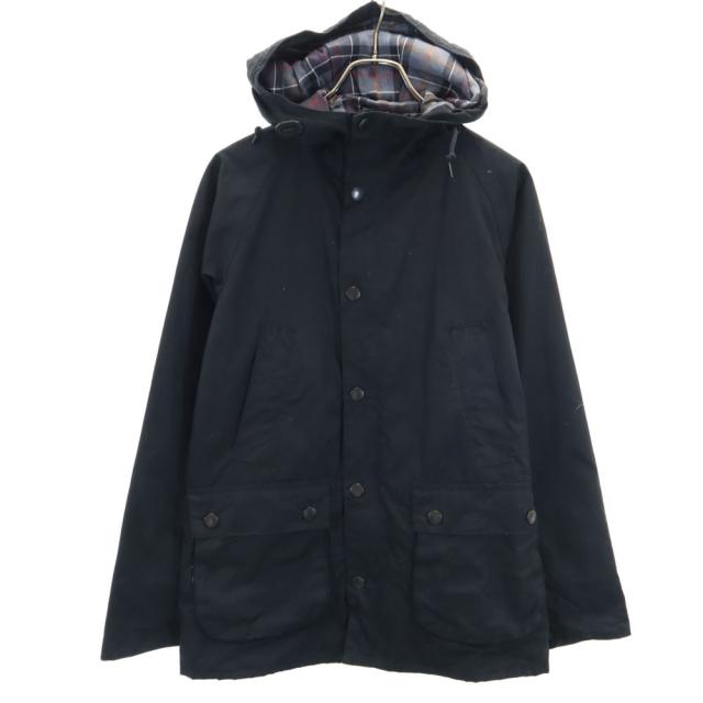 バブアー モルバド製 ビデイル フーデッド ワックス ジャケット 36 ブラック Barbour BEDALE HOODED WAX オイルドジャケット メンズの通販は 22,880円