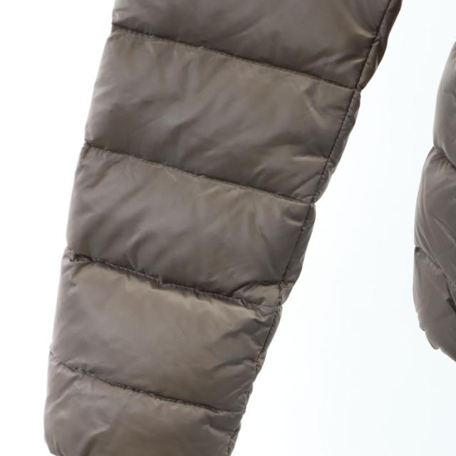 モンクレール ハンガリー製 ダウンジャケット グレージュ系 MONCLER ミンクファー付き TEMPLEZ GIUBBOTTO レディース モンクレール ハンガリー製 ダウンジャケット グレージュ系 MONCLER