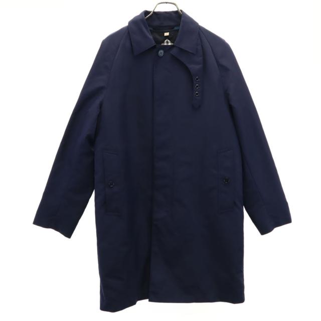 バーバリー ステンカラーコート ネイビー バーバリー ライナー付き