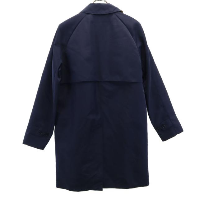 バーバリー ライナー付き ステンカラーコート 46 ネイビー BURBERRY