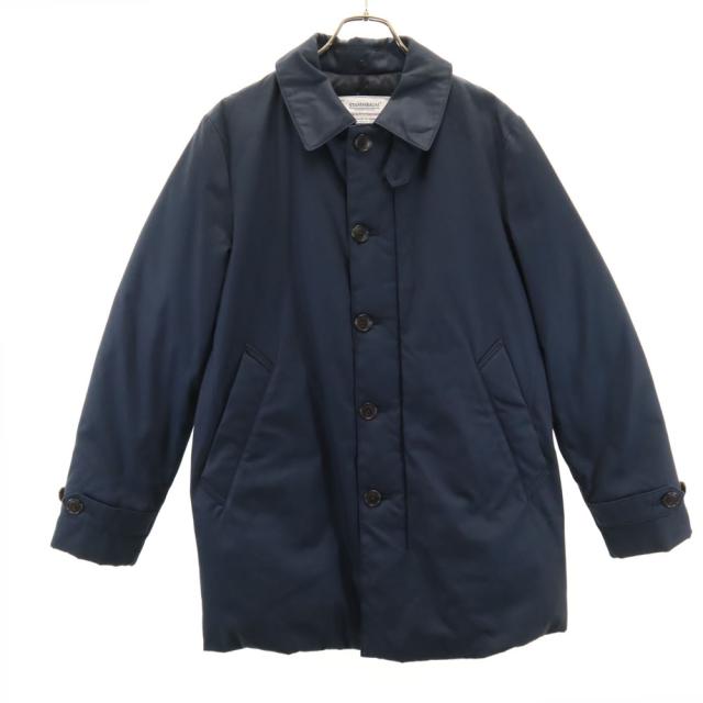 シュタンバーム ステンカラー ダウンコート S ネイビー STAMMBAUM メンズ