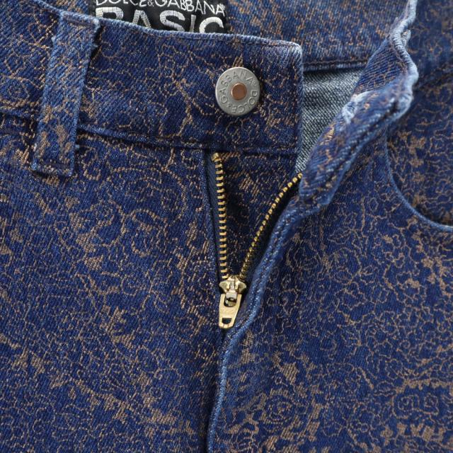 ドルチェアンドガッバーナ ベーシック ペイズリー柄 ブーツカット