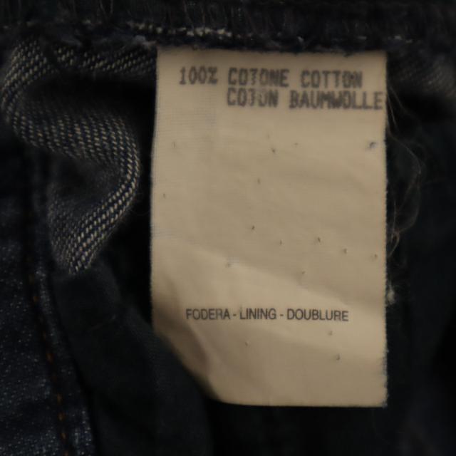 グッチ イタリア製 シャンブレー クロップドパンツ 38 GUCCI レディース_8