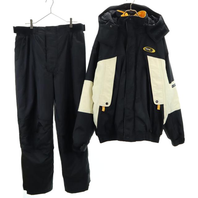 ソーシン 中綿ジャケット 上下セットアップ XXL ブラック SOHSHIN OCEAN CROSS ビッグサイズ メンズ