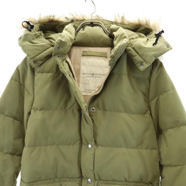 ラルフローレン ダウンジャケット XS カーキ RALPH LAUREN