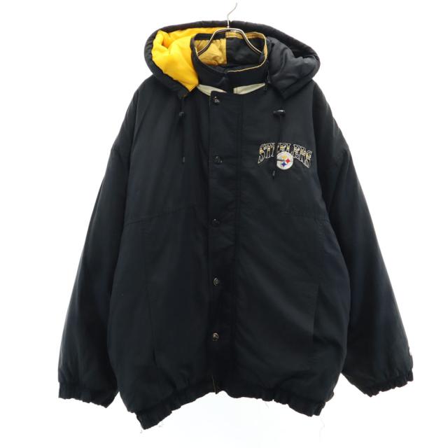 90s NFL スティーラーズ ナイロンジャケット 最終売り尽し】古着 90s NFL Pittsburgh Steelers スティーラー