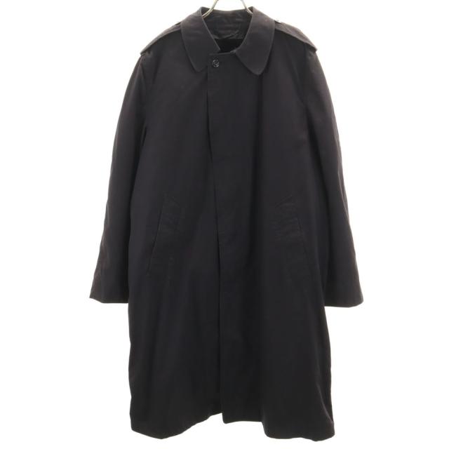 アメリカ海軍 70s ヴィンテージ DLA オールウェザーコート レインコート 40R チャコールブラック US NAVY ライナー付き メンズ