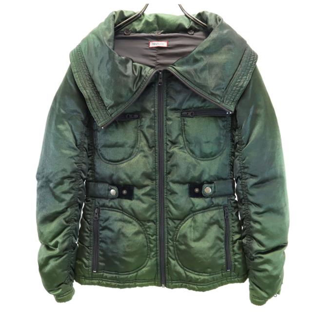 マックスアンドコー アクティブ ダウンジャケット 40 カーキ MAX&Co.active レディース