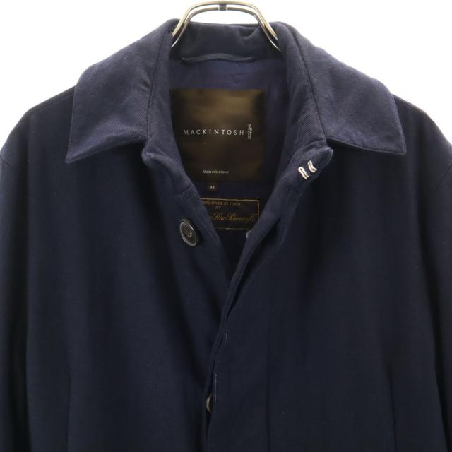 メンズマッキントッシュ38。ネイビー。 マッキントッシュ トレンチ