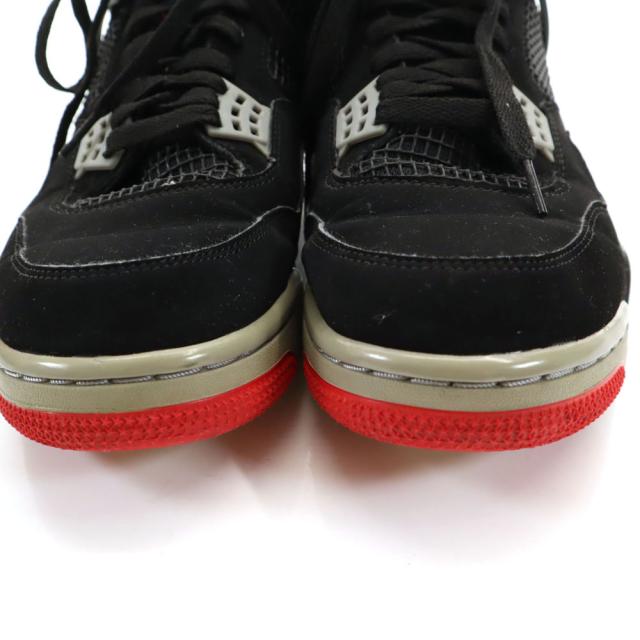 ナイキ エアジョーダン 4 レトロ オージー ブレッド スニーカー 28.5 ブラック NIKE AIR JORDAN 308497-060 4 RETRO OG BRED メンズ_5
