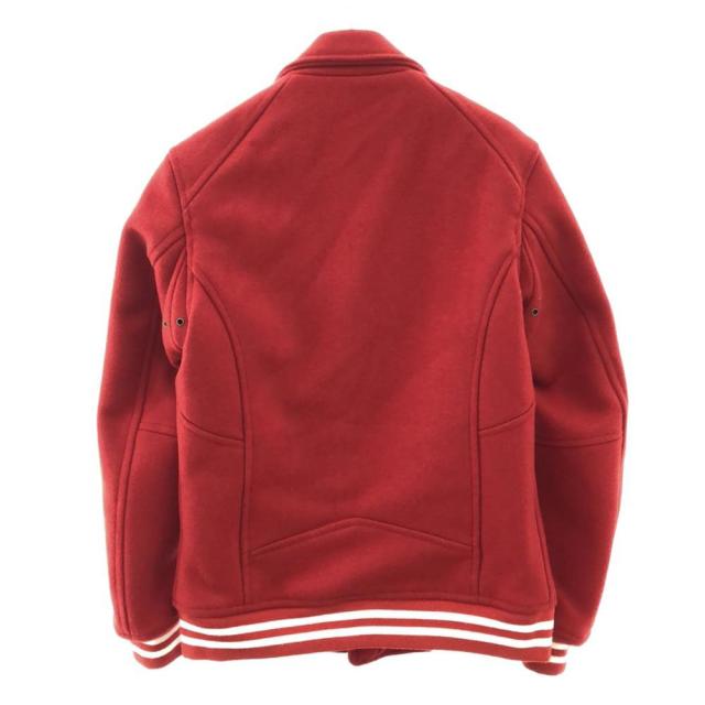 マックダディー ウールブレンド スタジャンタイプ メルトン ライダースジャケット M ブラック MACKDADDY ヘビーウエイト メンズの通販は マックダディー ウールブレンド スタジャンタイプ メルトン ライダースジャケット M ブラック MACKDADDY ヘビーウエイト メンズの通販は