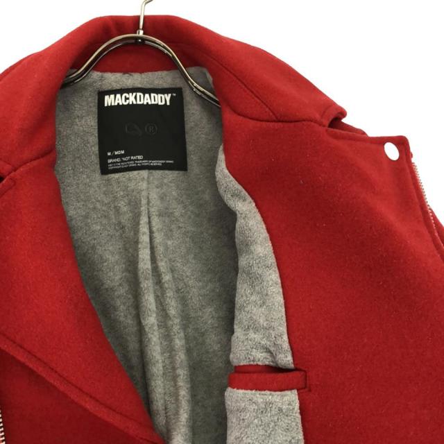 マックダディー ウールブレンド スタジャンタイプ メルトン ライダースジャケット M ブラック MACKDADDY ヘビーウエイト メンズの通販は マックダディー ウールブレンド スタジャンタイプ メルトン ライダースジャケット M ブラック MACKDADDY ヘビーウエイト メンズの通販は