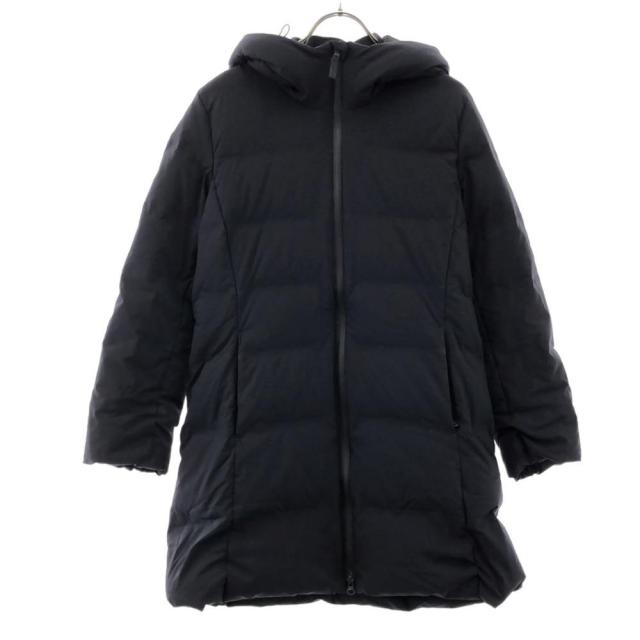 ユニクロ シームレスダウンショート コート S ネイビー UNIQLO レディースの通販は 7,975円