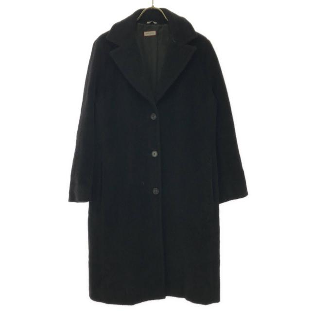 マックスアンドコー イタリア製 ウール チェスターコート 42 ブラック
