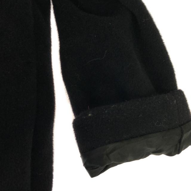 マックスアンドコー イタリア製 ウール チェスターコート 42 ブラック