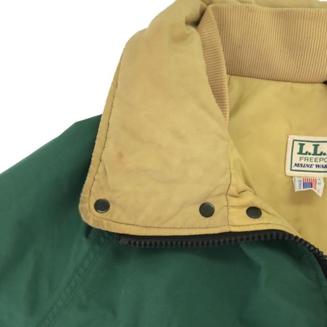 エルエルビーン 80s USA製 ゴアテックス ヴィンテージ ジップジャケット グリーン L.L.Bean アウトドア メンズ