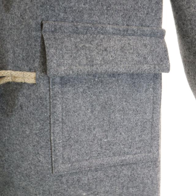 オーラリー 日本製 ウールブレンド ダッフルコート 1 グレー AURALEE