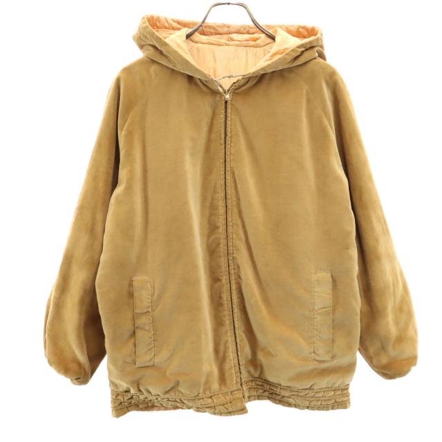 ヴィンテージ 50s NYNCOジップ アクティブ ジャケット ベージュ VINTAGE フーディー 中綿ダウン メンズ