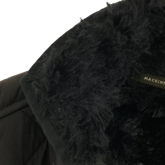 マッキントッシュスコットランド 英国製 キルティングジャケット 38 ブラック MACKINTOSH SCOTLAND 裏ボア レディース_3