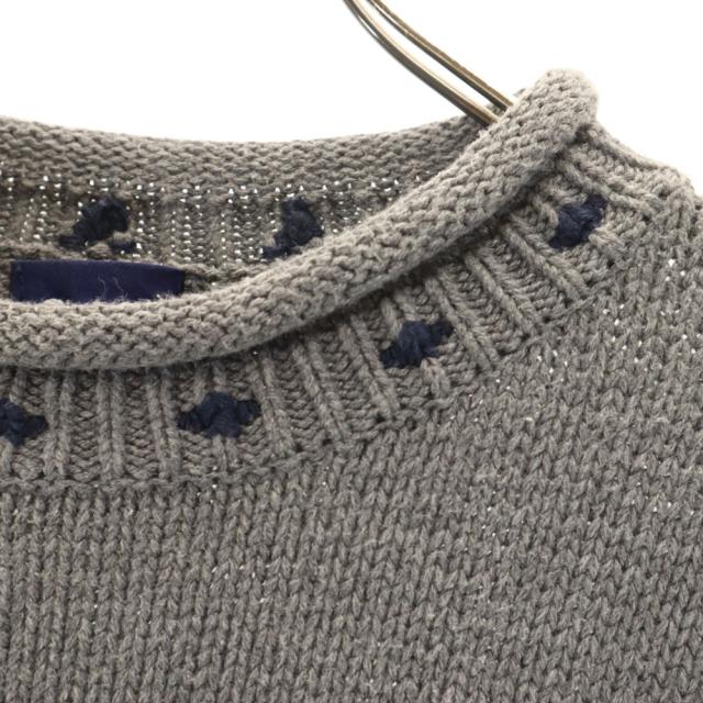 ギャップ 90s オールド ノルディック柄 長袖 セーター L グレー GAP