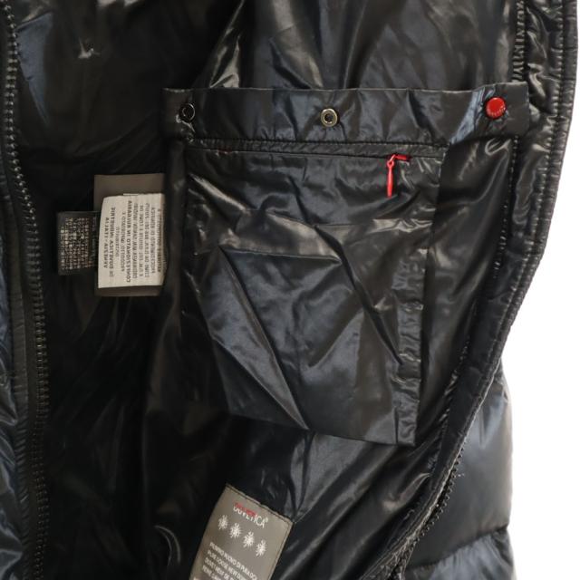 美品duvetica kappa 38 フォックスファー付 デュベティカ カッパ ダウンジャケット 38 チャコールグレー