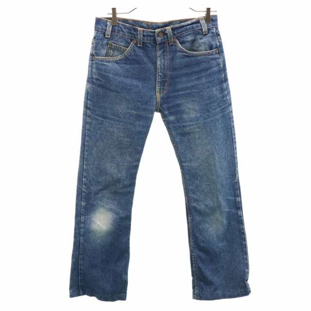 リーバイス 80s 517-0215 ヴィンテージ USA製 ヴィンテージ ブーツカットデニムパンツ ｗ36 ブルー Levi’s ジーンズ メンズの通販は