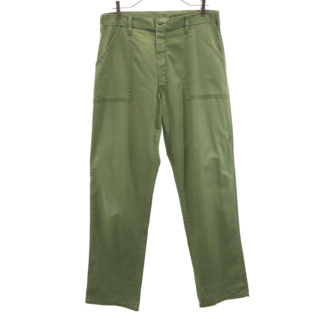 アメリカ軍 70s ヴィンテージ USA製 民間品 ベイカー パンツ カーキ US ARMY メンズ
