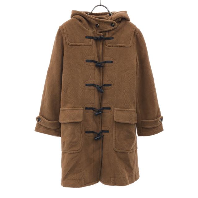 グレンフェル 英国製 ウールブレンド ダッフルコート 38 ブラウン系 GRENFELL レディースの通販は