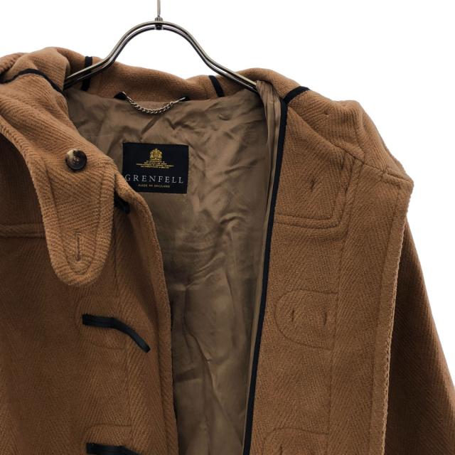 グレンフェル 英国製 ウールブレンド ダッフルコート 38 ブラウン系