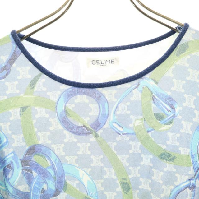 CELINE セリーヌ マカダム ロンT レディース M 2025年最新】セリーヌロングTシャツの人気アイテム - メルカリ
