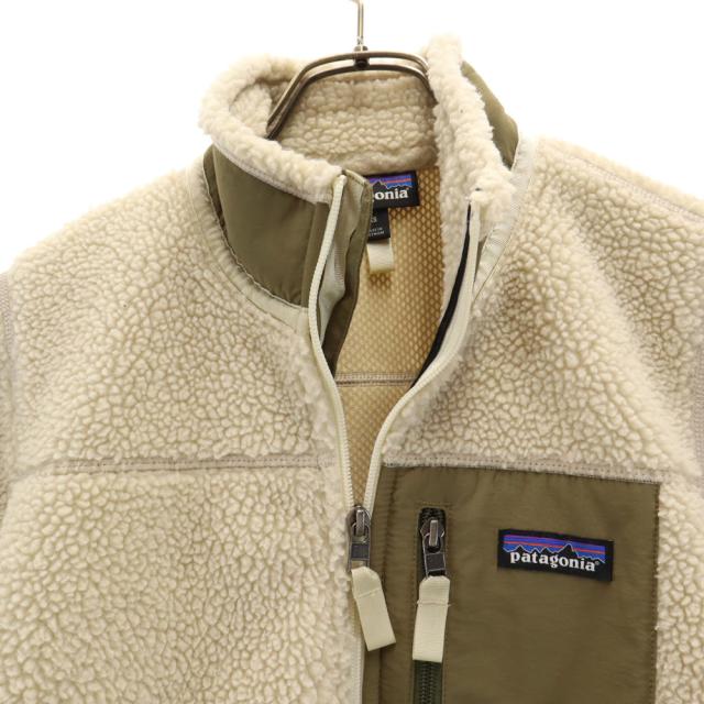 パタゴニア アウトドア 23074 クラシックレトロ ボアジャケット XS ベージュ patagonia メンズ_2