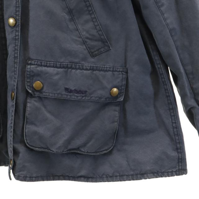 バブアー オイルドジャケット 6 グレー Barbour レディース_4