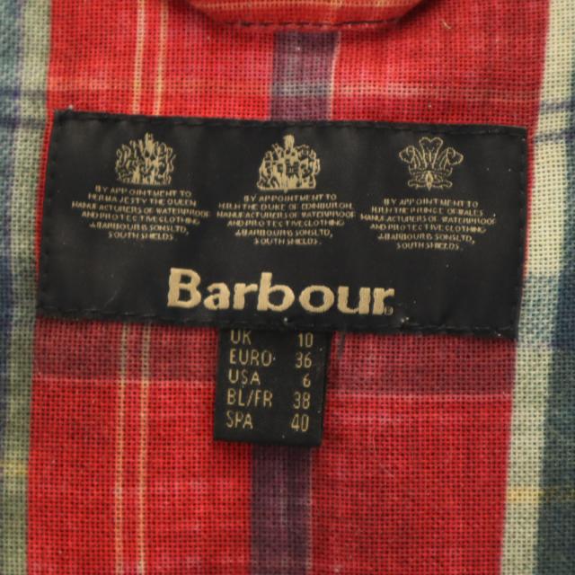 バブアー オイルドジャケット 6 グレー Barbour レディース_7