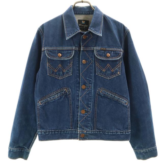Wrangler ラングラー 70s USA インディゴ デニム Gジャン Wrangler ラングラー インディゴ デニムジャケット Wrangler