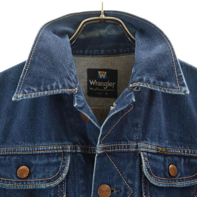 古着 ラングラー Wrangler デニムジャケット Gジャン メンズM相当