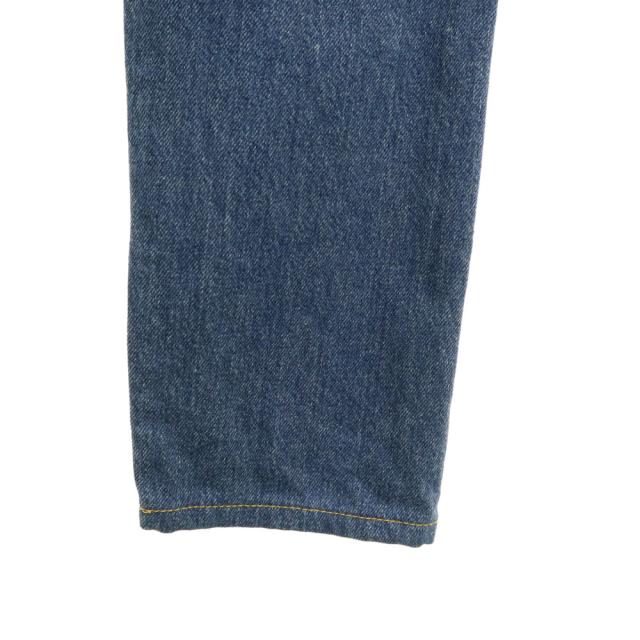 サンローラン イタリア製 テーパードデニムパンツ W24 ウォッシュブルー SAINT LAURENT ジーンズ ボタンフライ レディース_3