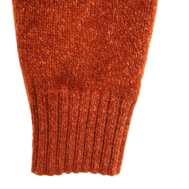 シーピーカンパニー イタリア製 長袖 ハーフジップ セーター 2 オレンジ C.P.Company ニット メンズ