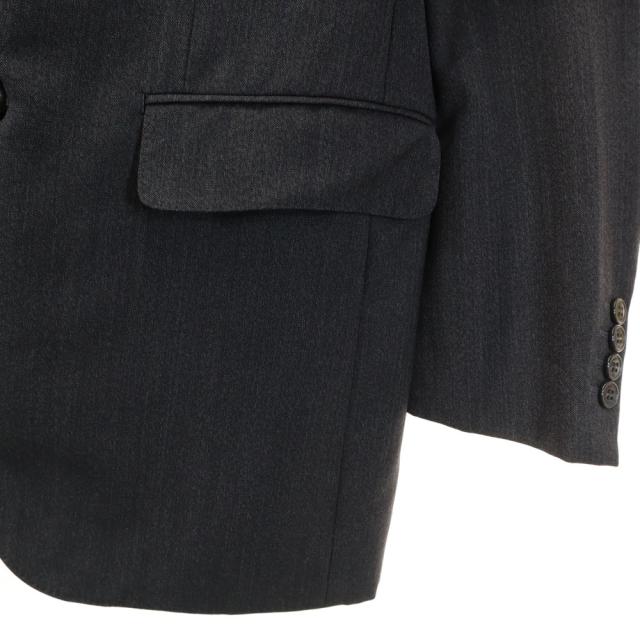 ランバン クラシック 90s オールド ストライプ ヘリンボーン柄 3ピース スーツ 上下セットアップ 48 LANVIN CLASSIQUE メンズ ランバン クラシック 90s オールド ストライプ ヘリンボーン柄 3ピース