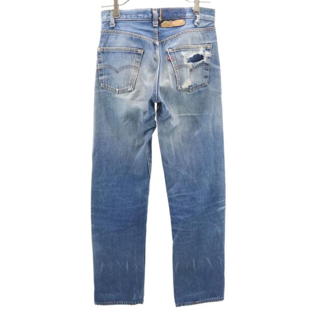 80s USA製 lリーバイス501 黒カン　w29 ボタン裏532 Levi's USA製 W35 リーバイス デニム 80's 黒カン カンヌキ