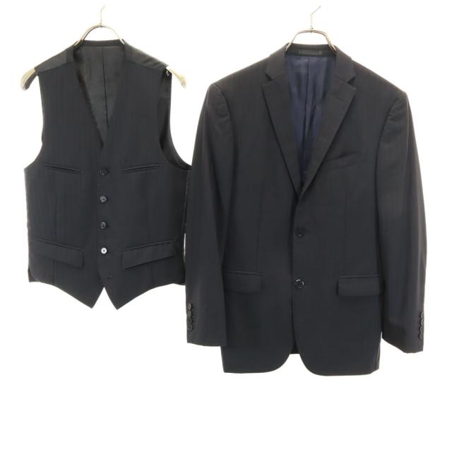 バーバリーブラックレーベル 三陽商会 日本製 シャドーストライプ柄 Super100’s テーラードジャケット BURBERRY BLACK LABEL メンズの通販は 8,470円