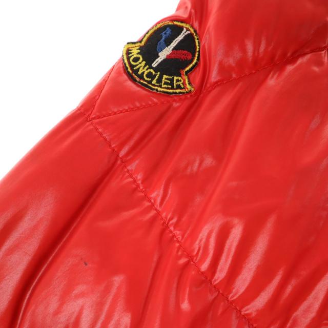 モンクレール 80s 90s フランス製 オールド アシックス ダウンジャケット S レッド MONCLER メンズ